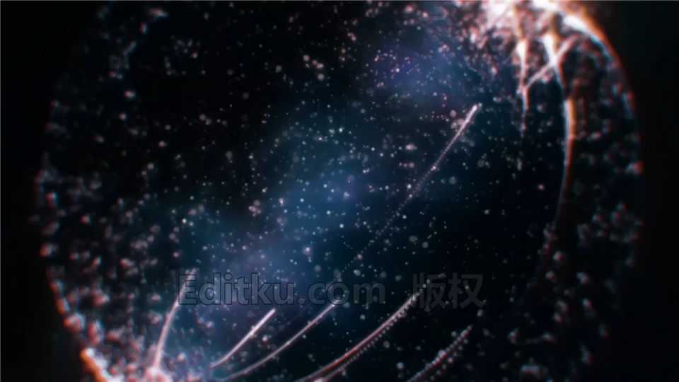 pr制作粒子光效流动特效爆炸星河标志logo效果片头动画