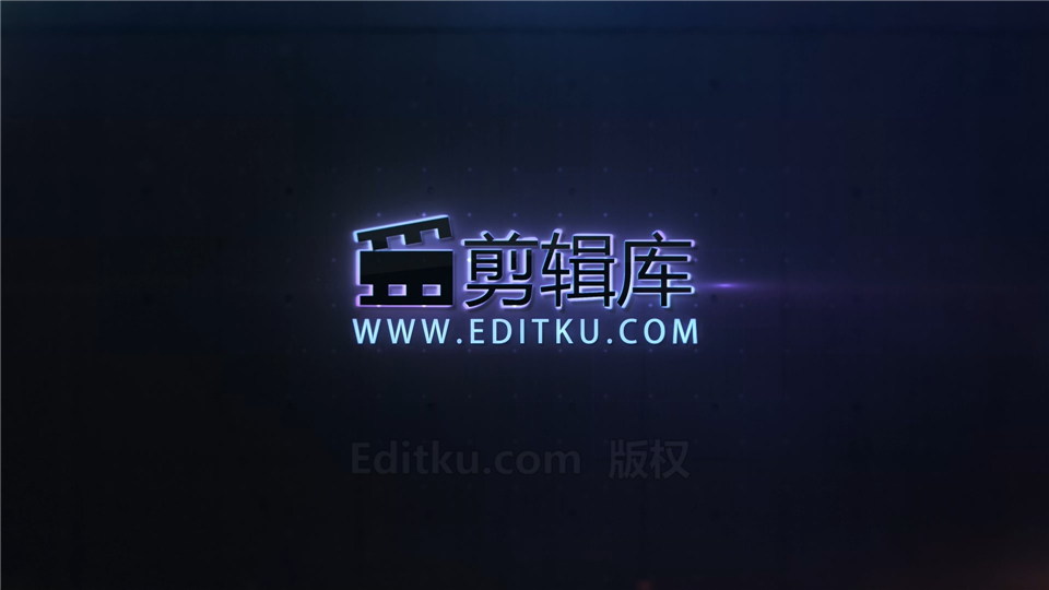 中文AE模板制作霓虹灯失真形状动画效果演绎游戏LOGO视频片头_第4张图片_AE模板库