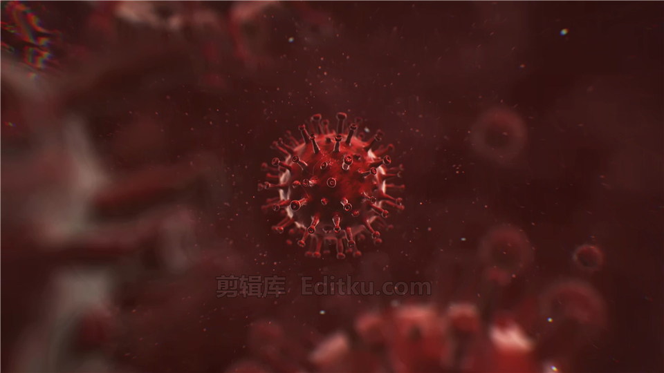中文AE模板战胜疫情消灭破碎新型冠状病毒动画宣传视频片头_第1张图片_AE模板库