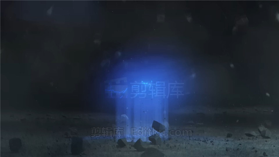 中文AE模板打雷闪电击破碎地面爆炸烟雾LOGO动画视频片头_第3张图片_AE模板库