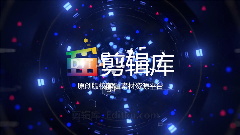 中文AE模板3D空间霓虹灯光隧道飞行片头LOGO标志视频片头_第4张图片_AE模板库