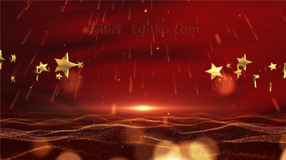 中文AE模板喜迎2020年中国七一建党节成立99周年党政片头_第1张图片_AE模板库
