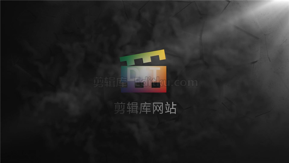 中文AE模板震撼标志撞击石墙破裂粉尘烟雾特效LOGO演绎动画制作_第3张图片_AE模板库