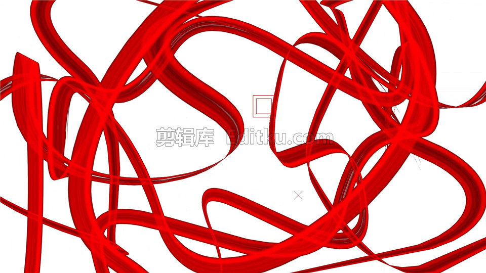 原创AE模板制作抽象艺术感红色画笔线条动画效果标志演绎视频_第2张图片_AE模板库