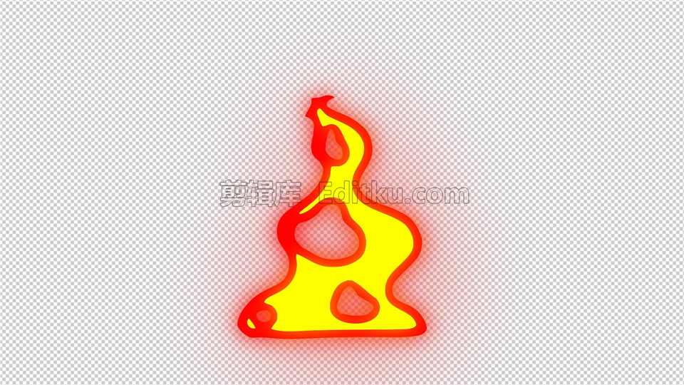 中文AE模板炫酷卡通动漫MG图形元素火焰爆炸效果动画制作_第4张图片_AE模板库
