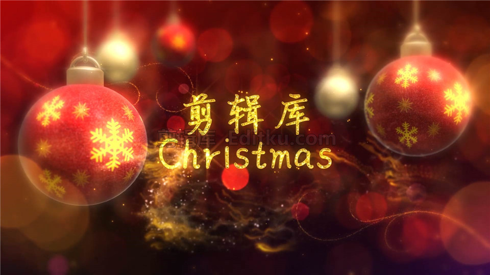 中文AE模板奇妙魔法粒子欢乐圣诞节祝福问候LOGO演绎片头动画_第2张图片_AE模板库