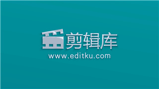 中文AE模板4K分辨率简约风明亮彩色流体特效标志演绎动画制作