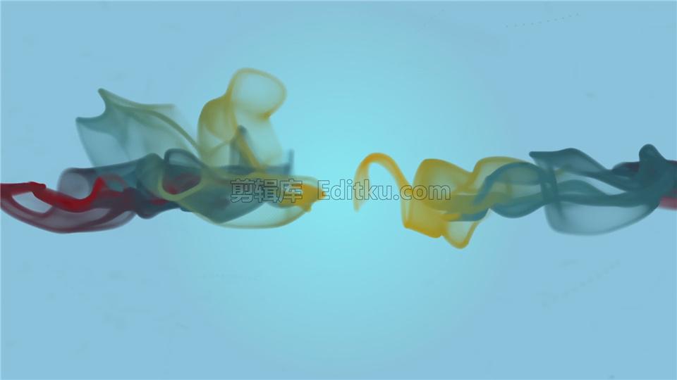 中文AE模板制作梦幻彩色烟雾螺旋融合LOGO演绎视频动画效果_第4张图片_AE模板库