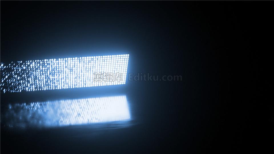 中文AE模板炫酷暗黑空间光线跟踪科技标志演绎动画_第3张图片_AE模板库