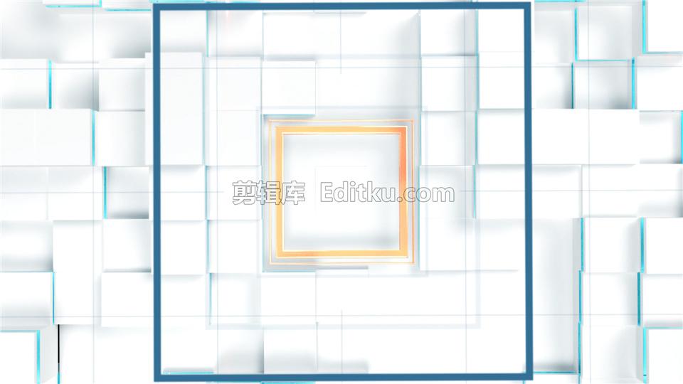 中文AE模板简洁快速翻转立方体LOGO演绎视频_第4张图片_AE模板库