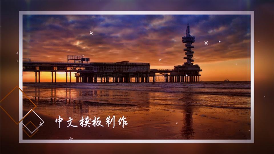 中文AE模板简约户外旅行拍摄风景图片幻灯片动画视频_第2张图片_AE模板库