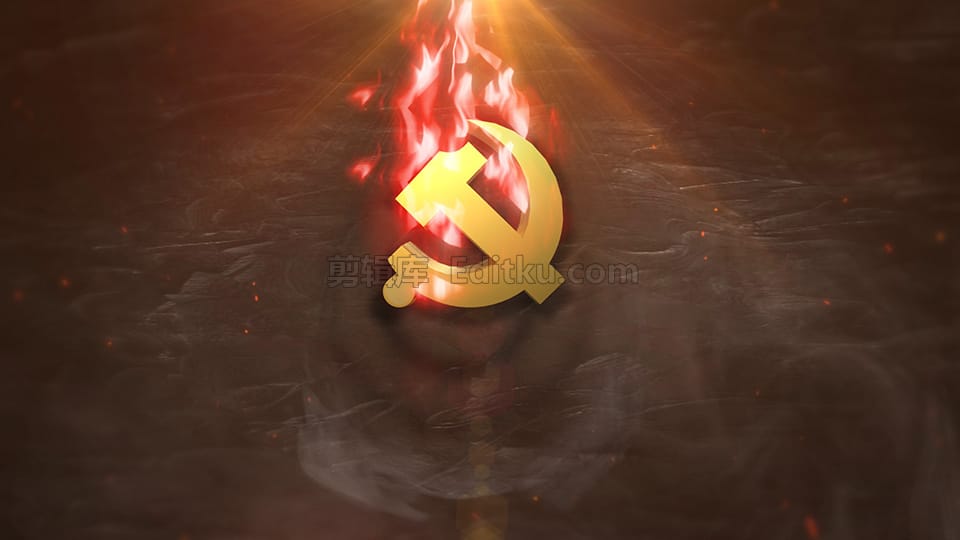 中文AE模板2021年中国共产党百年历史波澜壮阔片头动画_第2张图片_AE模板库