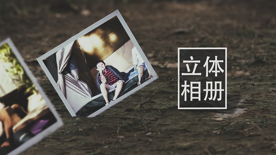 中文AE模板插在泥土里立体超现实旅行照片展示幻灯片动画_第2张图片_AE模板库