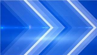 动态蓝色线条箭头图形动画LED背景视频VJ素材效果
