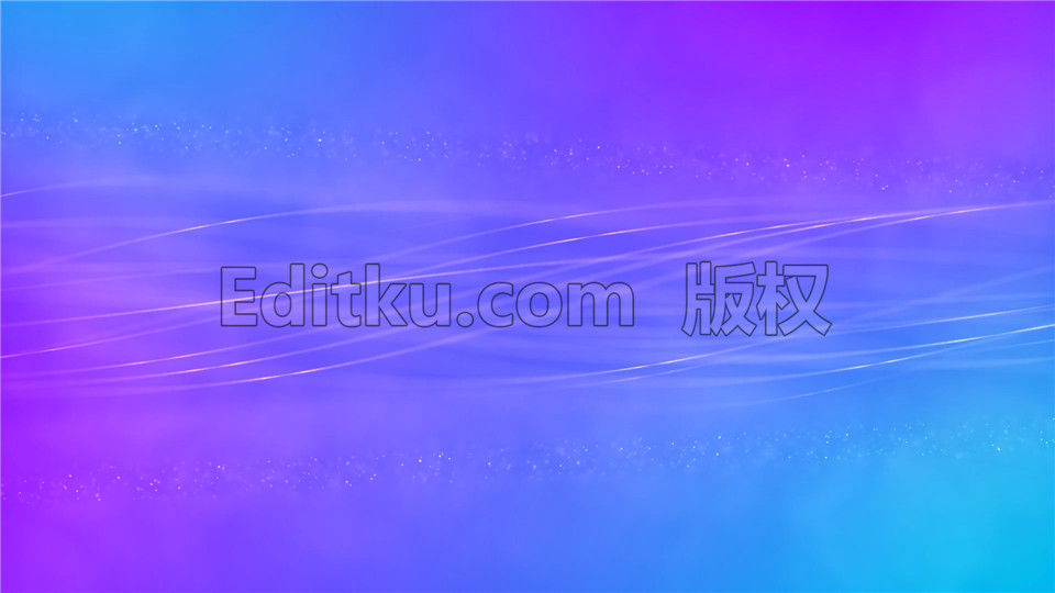 蓝紫色叠加时尚闪烁线条歌舞舞台LED视频素材背景 第1张