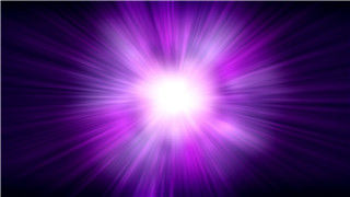 梦幻紫色强光唯美炫光射线舞台视频VJ素材LED动态背景