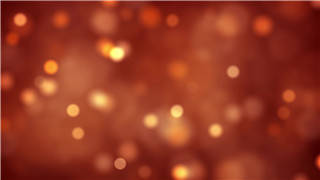 朦胧柔和梦幻橘红色闪烁动感光斑LED舞台背景视频VJ素材