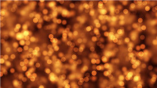 金色梦幻微光闪烁简洁大方光斑动态VJ素材LED舞台背景