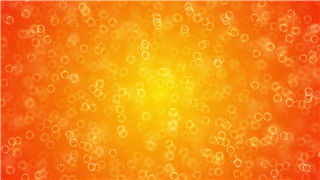 渐变明亮橙色VJ绚丽透明气泡素材LED背景动画视频