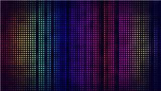 炫酷五颜六色动感渐变方块音乐舞台LED背景视频素材