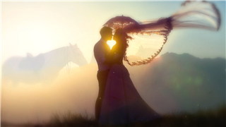 PR制作浪漫爱情Love故事唯美婚礼相册视频效果动画
