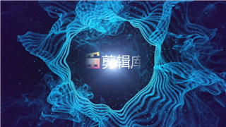 PR制作圆环网格粒子波浪曲线散发动画LOGO演绎标志片头效果