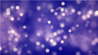 4K迷幻紫色飘动唯美闪亮粒子网格动画年会颁奖表演LED背景视频