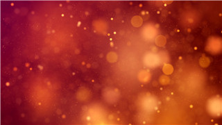 4k喜庆节日婚礼宴会企业庆典剪彩活动大气红艳上升金色粒子LED背景