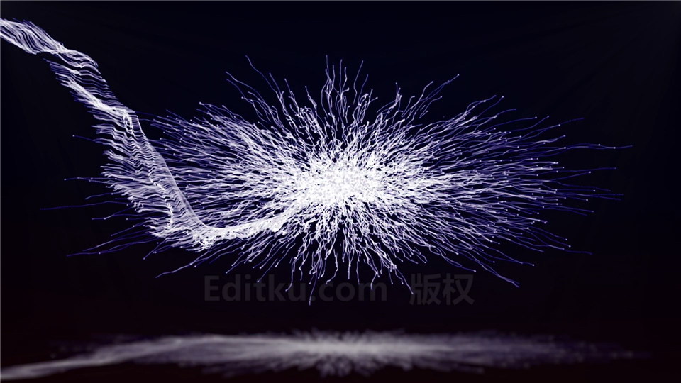 pr模板制作生长粒子光线特效像烟花爆炸散发logo动画视频片头