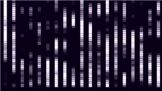 动感潮流慢摇酒吧DJ音乐紫色LED背景方块闪动线条素材
