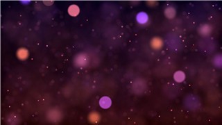 迷幻紫色光斑粒子抒情闪烁音乐演艺常用LED舞台背景素材