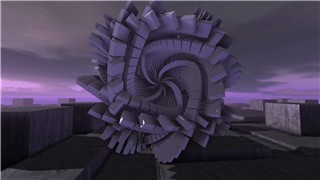 3D工业大气纯色几何体菱形炫酷变形酒吧VJ素材LED背景