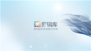 PR模板制作4K分辨率明亮波浪流动曲线条纹优美效果片头LOGO动画