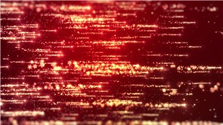 红色温馨圣诞节元素飘散闪烁雪花粒子循环视频素材