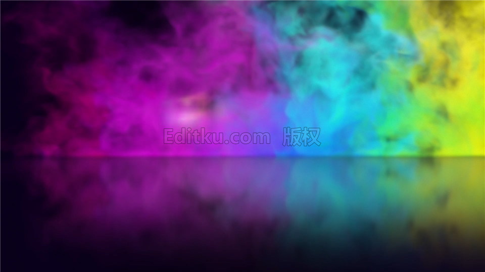 AE模板喷射彩色烟雾效活动开场庆祝LOGO片头动画效果视频_第3张图片_AE模板库