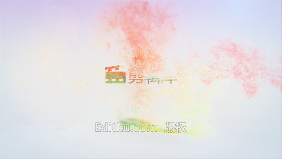 AE模板制作彩色烟雾缠绕粒子特效演绎LOGO视频动画片头_第4张图片_AE模板库
