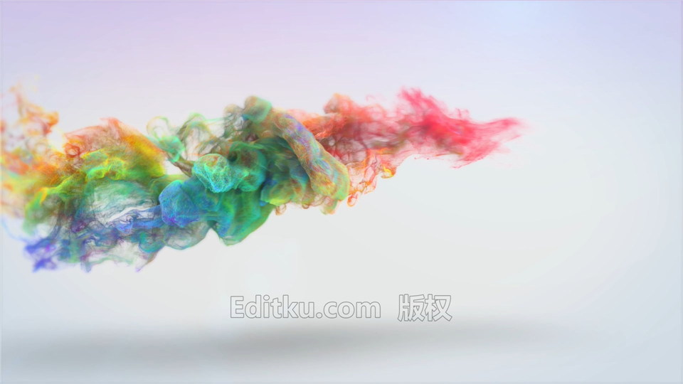 AE模板制作彩色烟雾缠绕粒子特效演绎LOGO视频动画片头_第2张图片_AE模板库