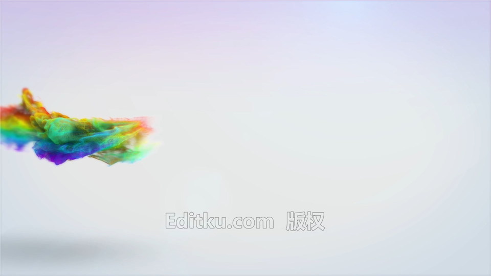 AE模板制作彩色烟雾缠绕粒子特效演绎LOGO视频动画片头_第1张图片_AE模板库
