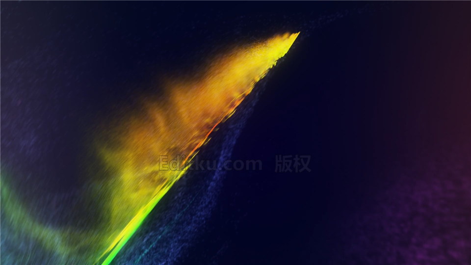 中文AE模板制作宇宙空间星云粒子LOGO片头绚丽彩色效果_第1张图片_AE模板库