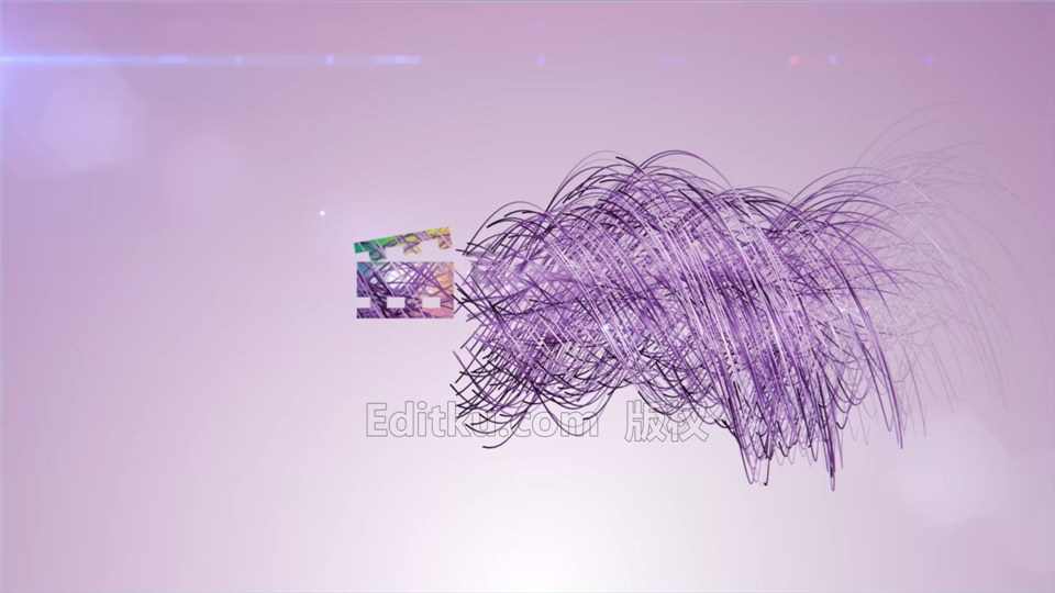 中文AE模板缠绕螺生长旋转线条演绎LOGO动画效果视频片头_第2张图片_AE模板库