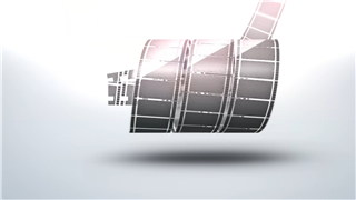 中文AE模板电影带胶片动画演绎LOGO片头效果视频制作