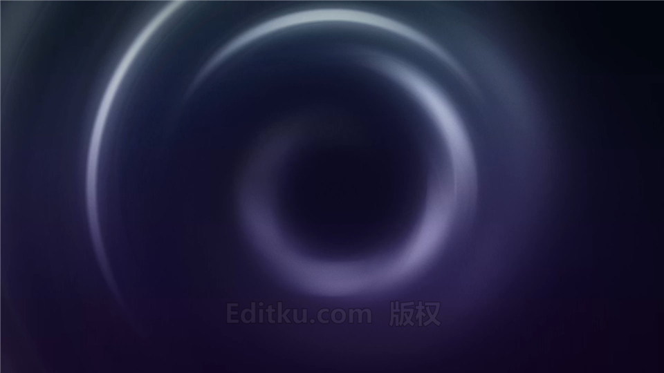 中文AE模板漩涡光效动画光环抽象演绎LOGO片头视频制作 第1张