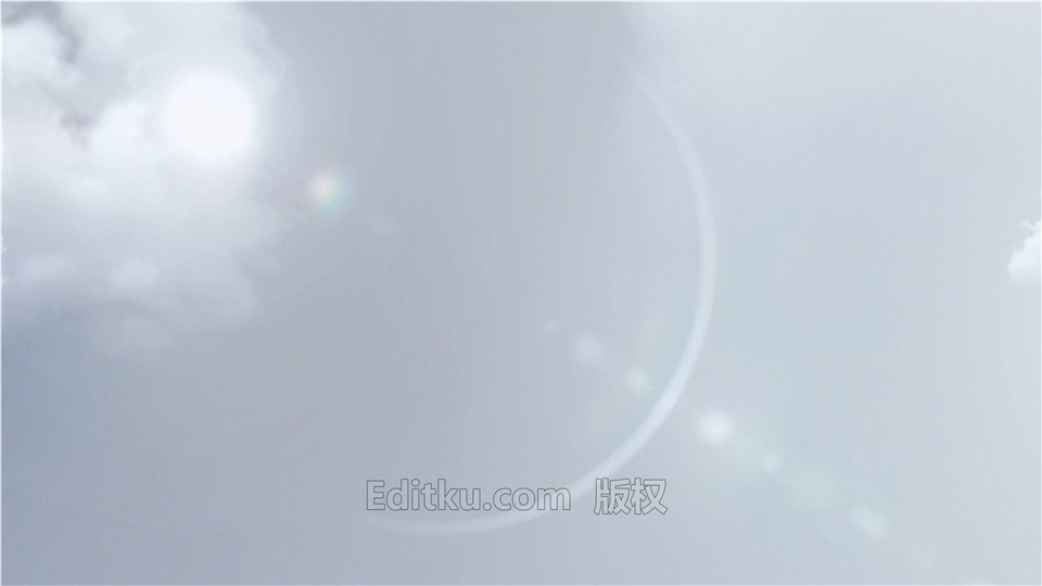 中文AE模板天空中云层穿梭LOGO动画企业演绎宣传片头4K视频_第1张图片_AE模板库