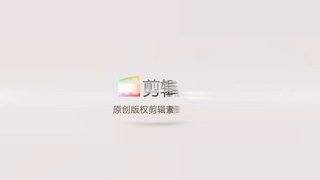 中文AE模板明亮碎片旋转汇聚闪光动画LOGO企业视频片头