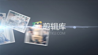 中文AE模板下载镜头快门照片动画宣传LOGO片头效果视频