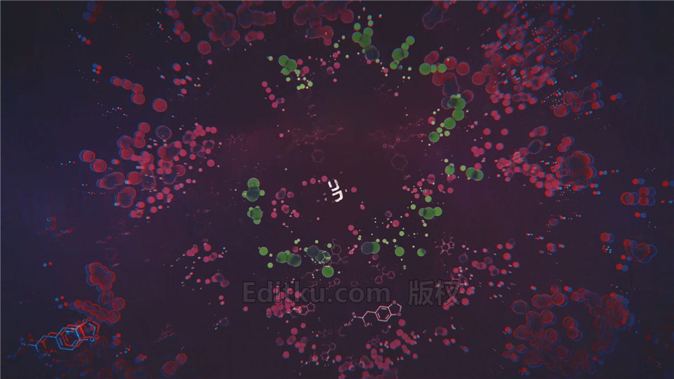 细菌病毒医疗化学科技公司宣传片头AE模板下载微生物元素LOGO动画_第2张图片_AE模板库