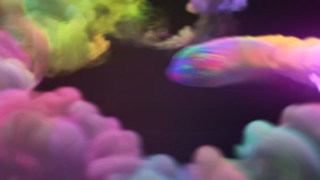 彩色烟雾特效涡旋LOGO动画AE模板下载活动庆祝开场介绍视频片头