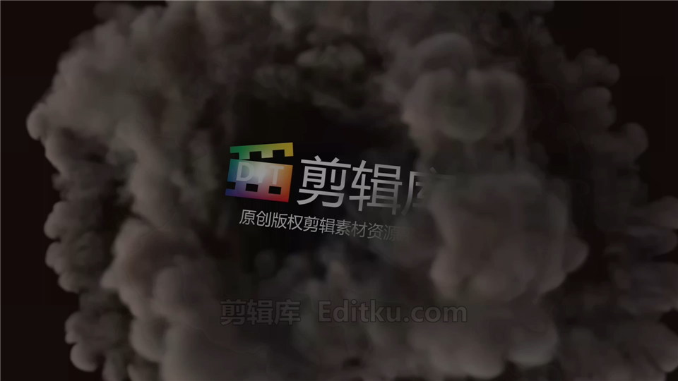 AE模板下载烟雾爆炸发光可改颜色视频特效LOGO片头效果制作_第3张图片_AE模板库