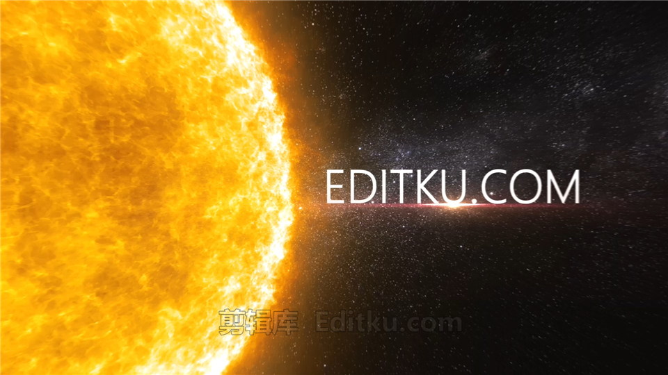 AE模板下载太阳活动耀斑火焰星空预告片文字标题宣传片头视频_第2张图片_AE模板库