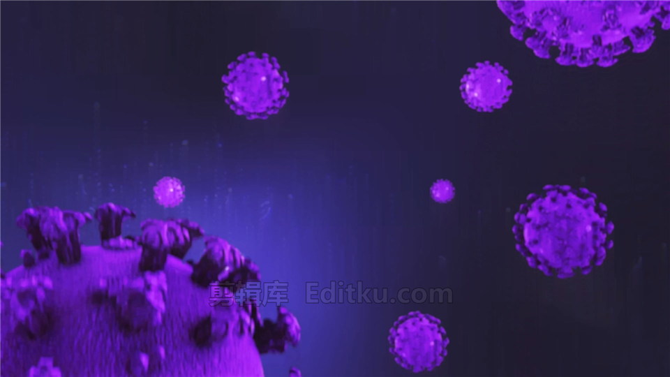 中文AE模板3D病毒形状动画视频片头新冠肺炎介绍开场可改颜色风格_第1张图片_AE模板库